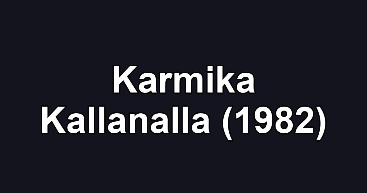 Karmika Kallanalla (1982)