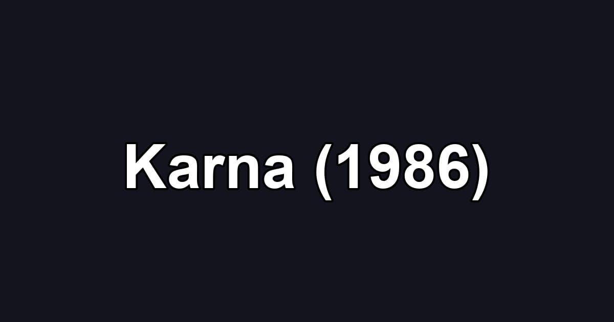 Karna (1986)