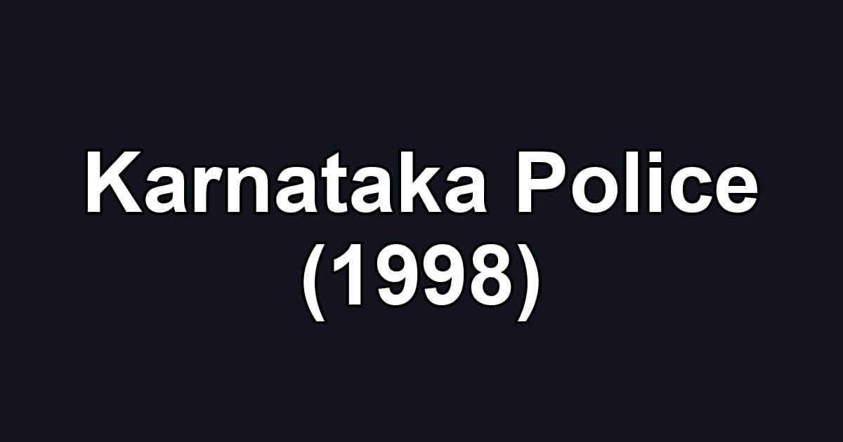 Karnataka Police (1998)