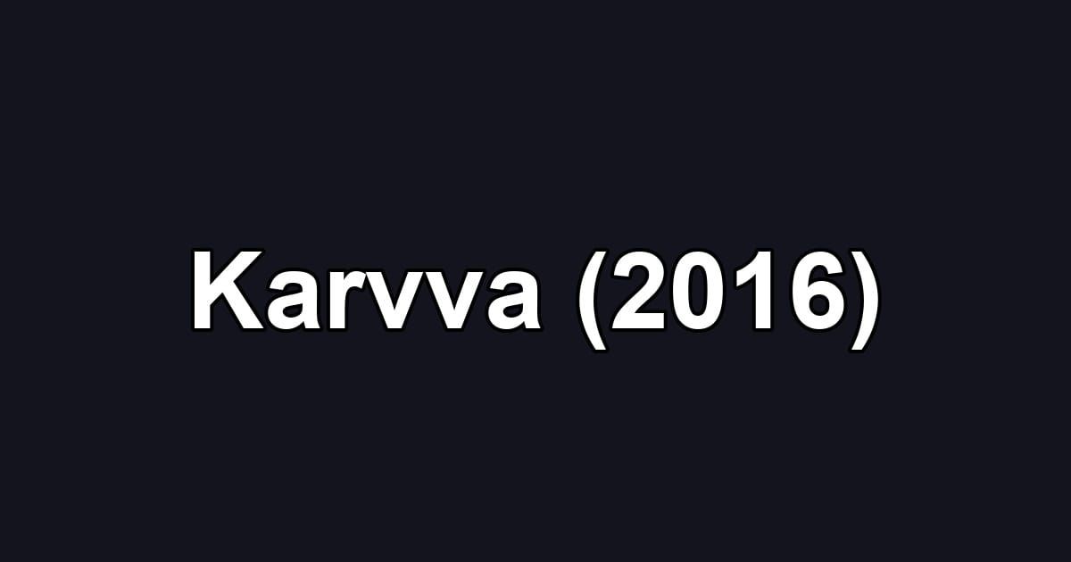 Karvva (2016)