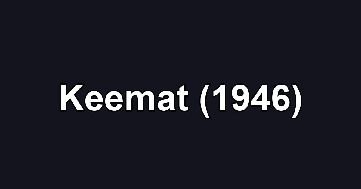 Keemat (1946)
