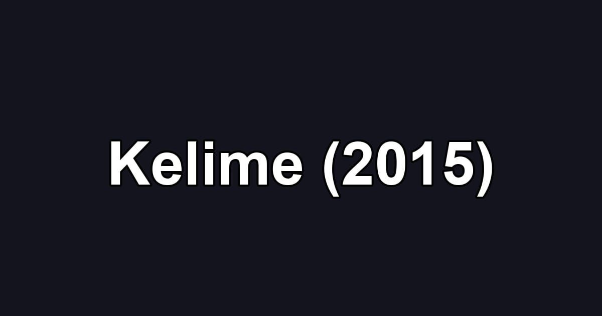 Kelime (2015)