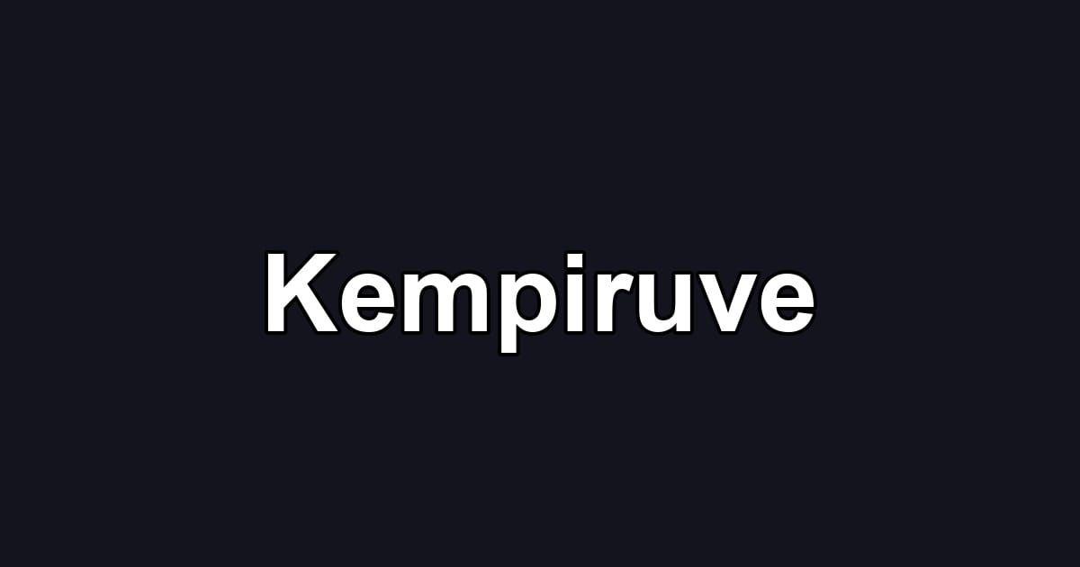 Kempiruve