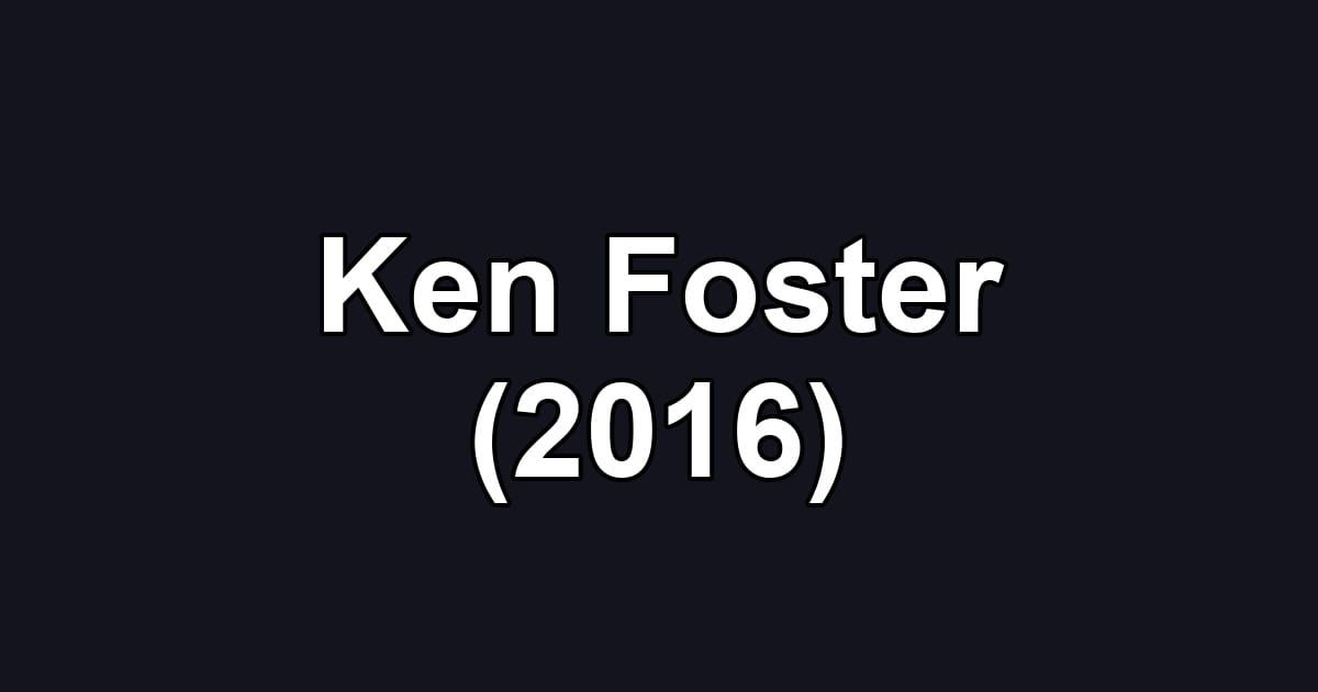 Ken Foster (2016)