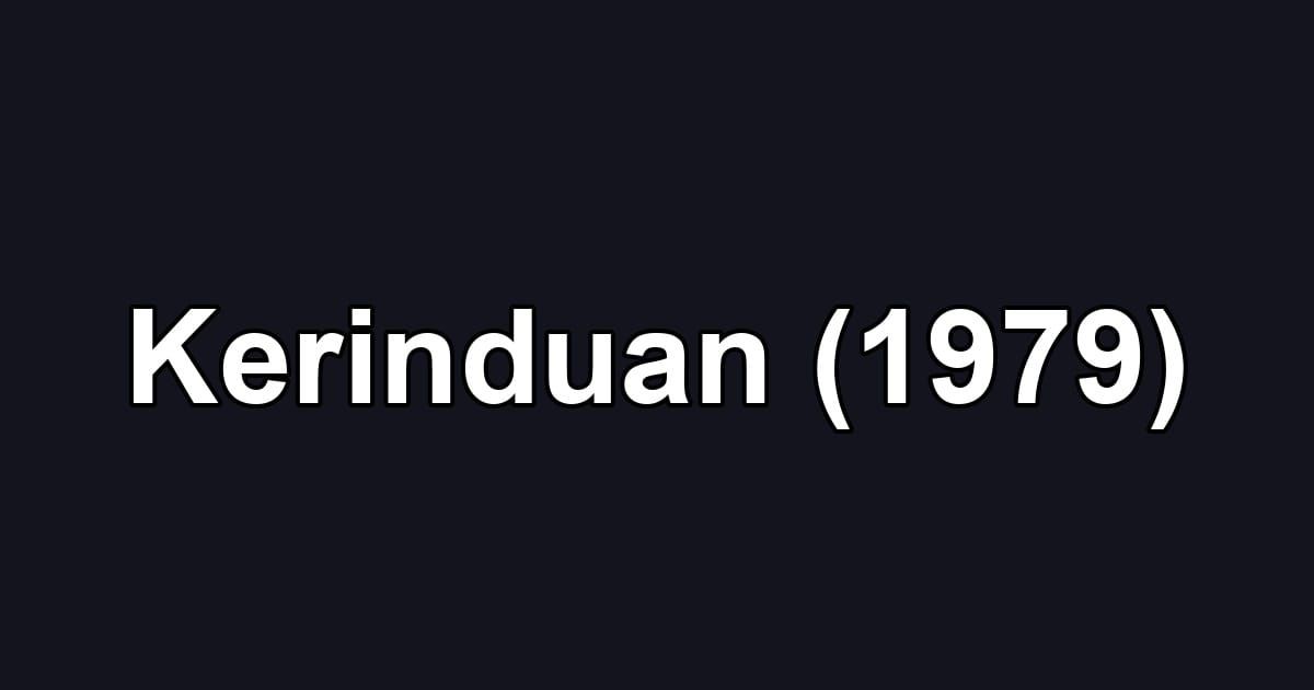 Kerinduan (1979)