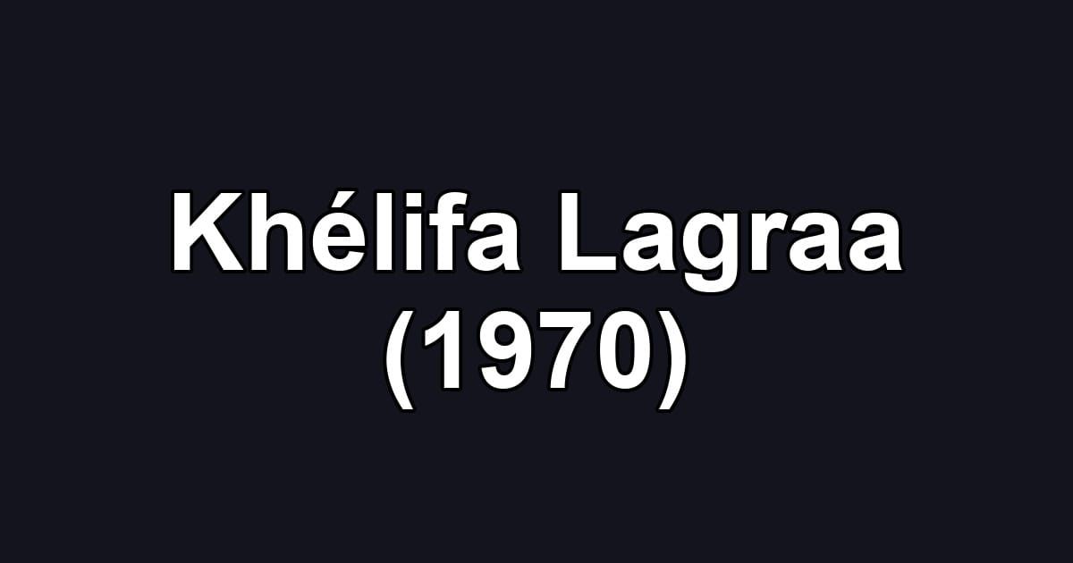 Khélifa Lagraa (1970)