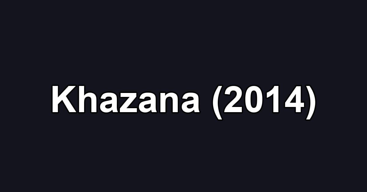 Khazana (2014)
