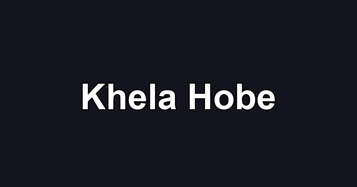 Khela Hobe