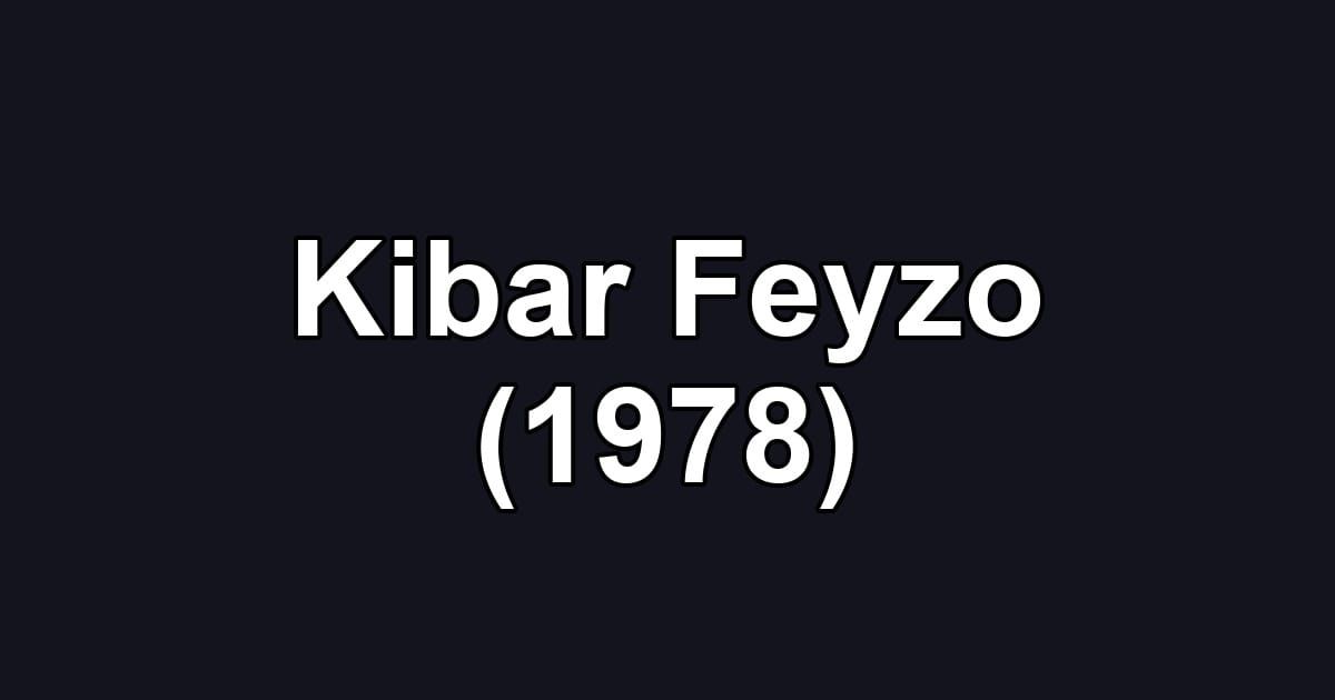 Kibar Feyzo (1978)