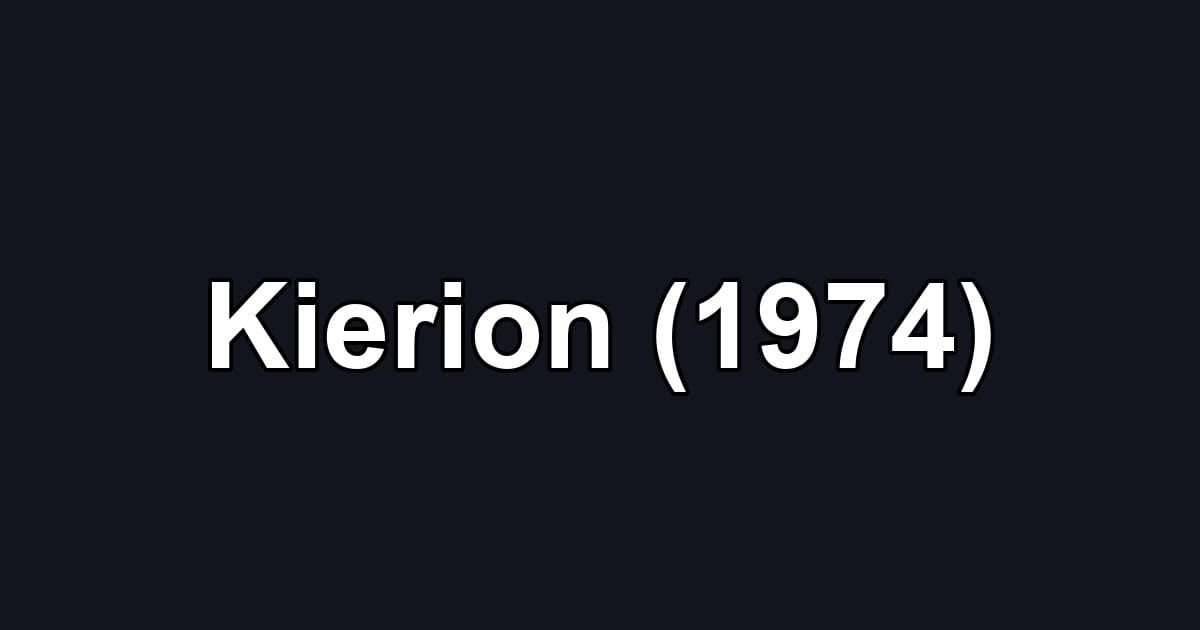 Kierion (1974)