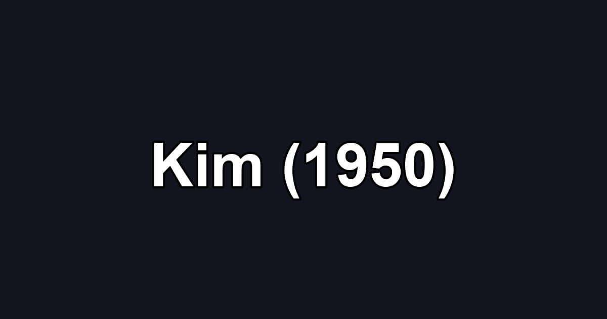 Kim (1950)