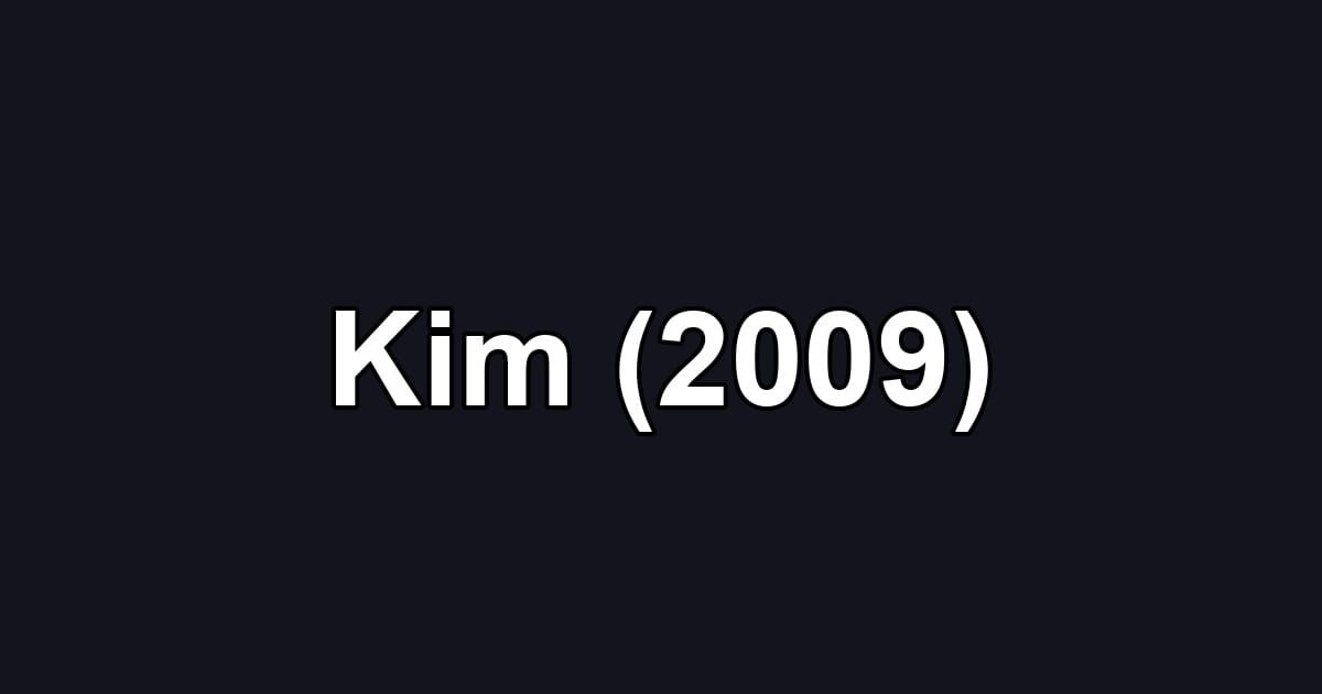 Kim (2009)