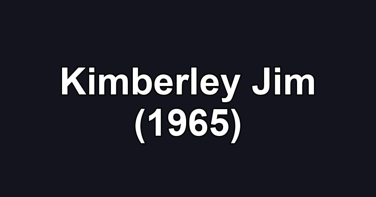 Kimberley Jim (1965)