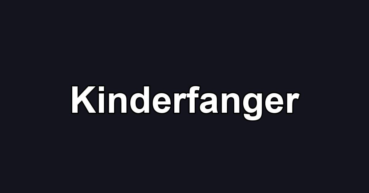 Kinderfanger