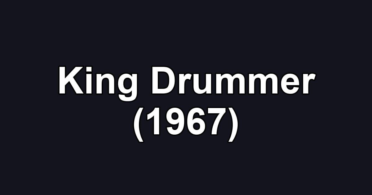 King Drummer (1967)