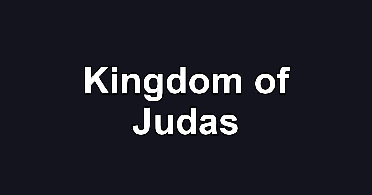 Kingdom of Judas