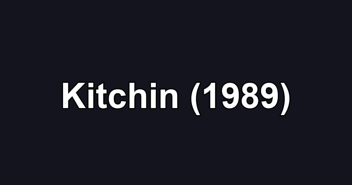 Kitchin (1989)