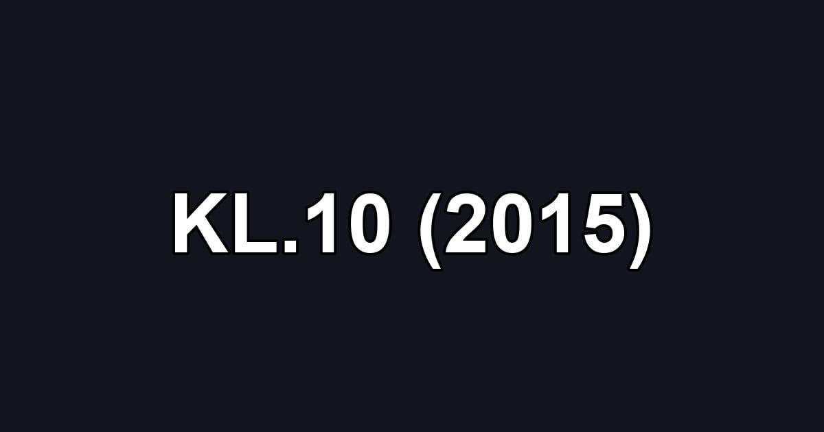 KL.10 (2015)