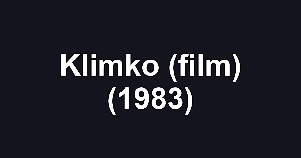 Klimko (film) (1983)