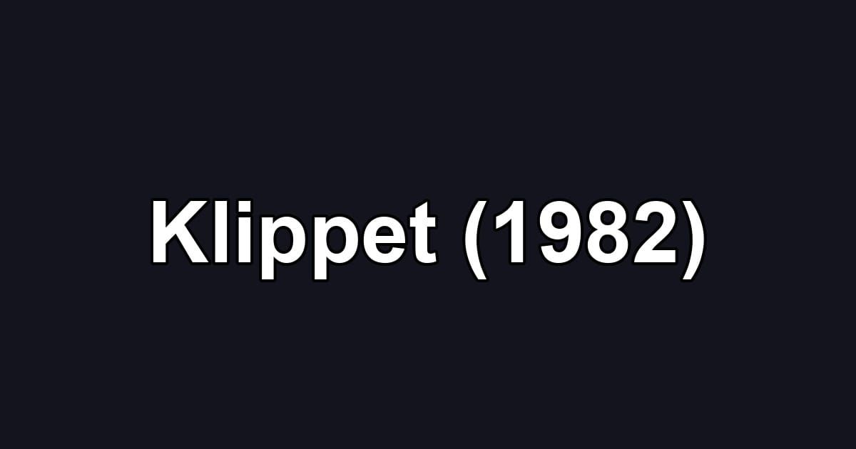 Klippet (1982)