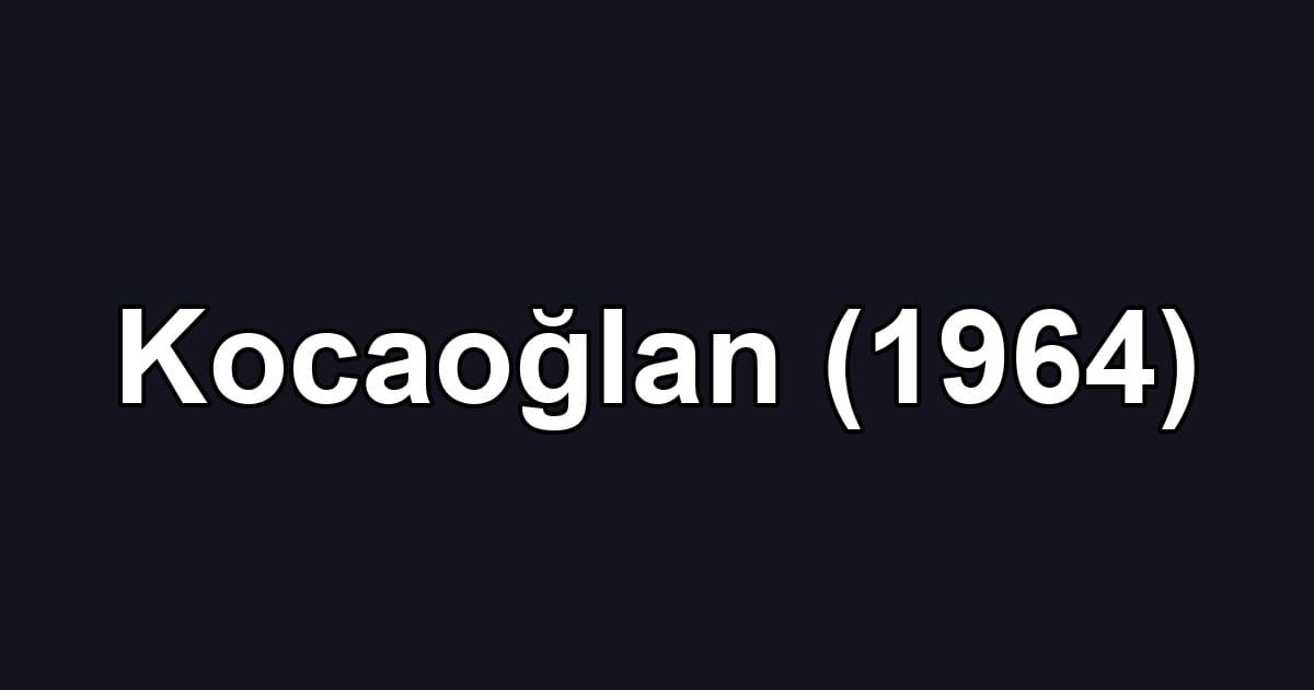 Kocaoğlan (1964)