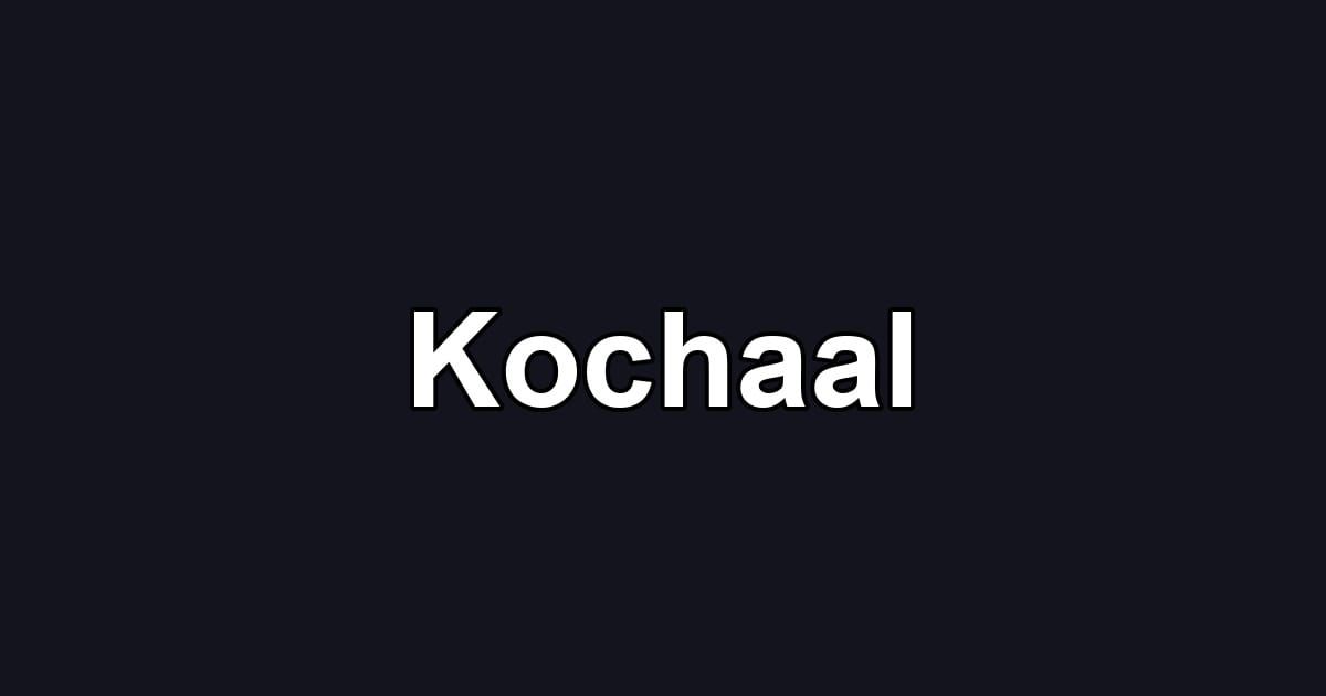Kochaal
