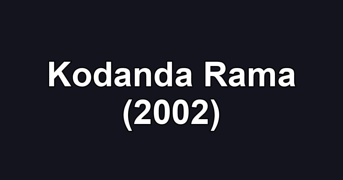 Kodanda Rama (2002)