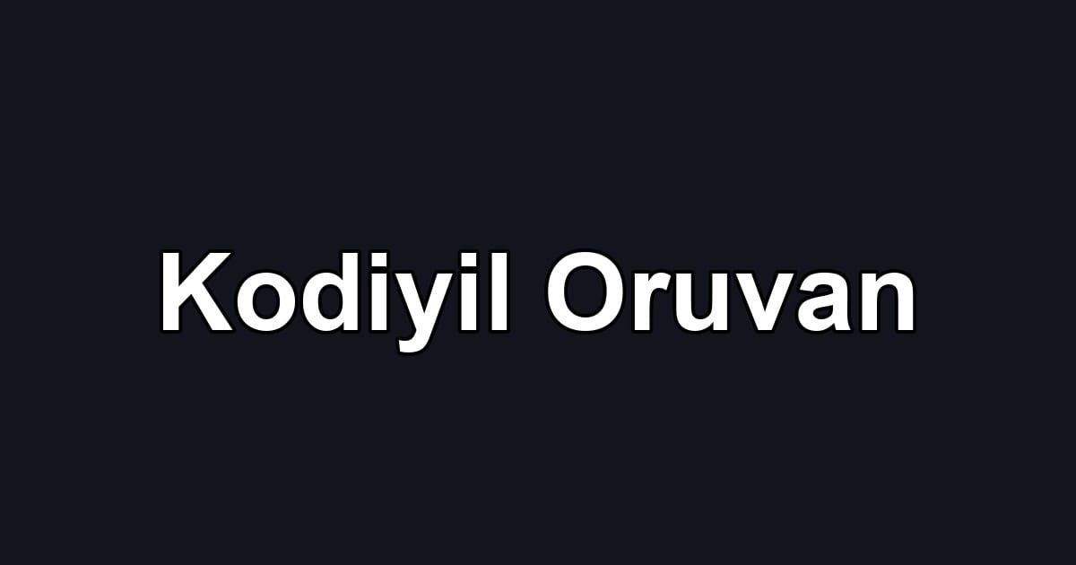 Kodiyil Oruvan