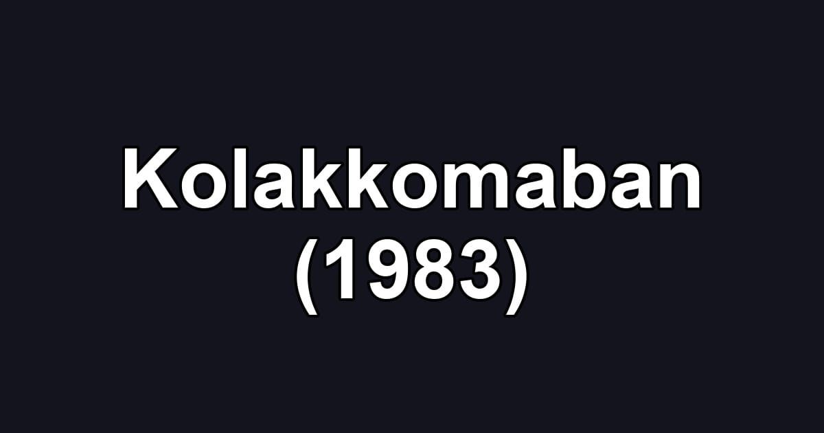 Kolakkomaban (1983)
