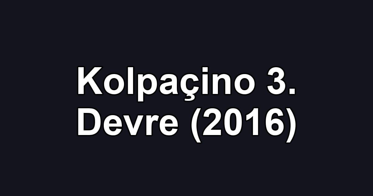 Kolpaçino 3. Devre (2016)