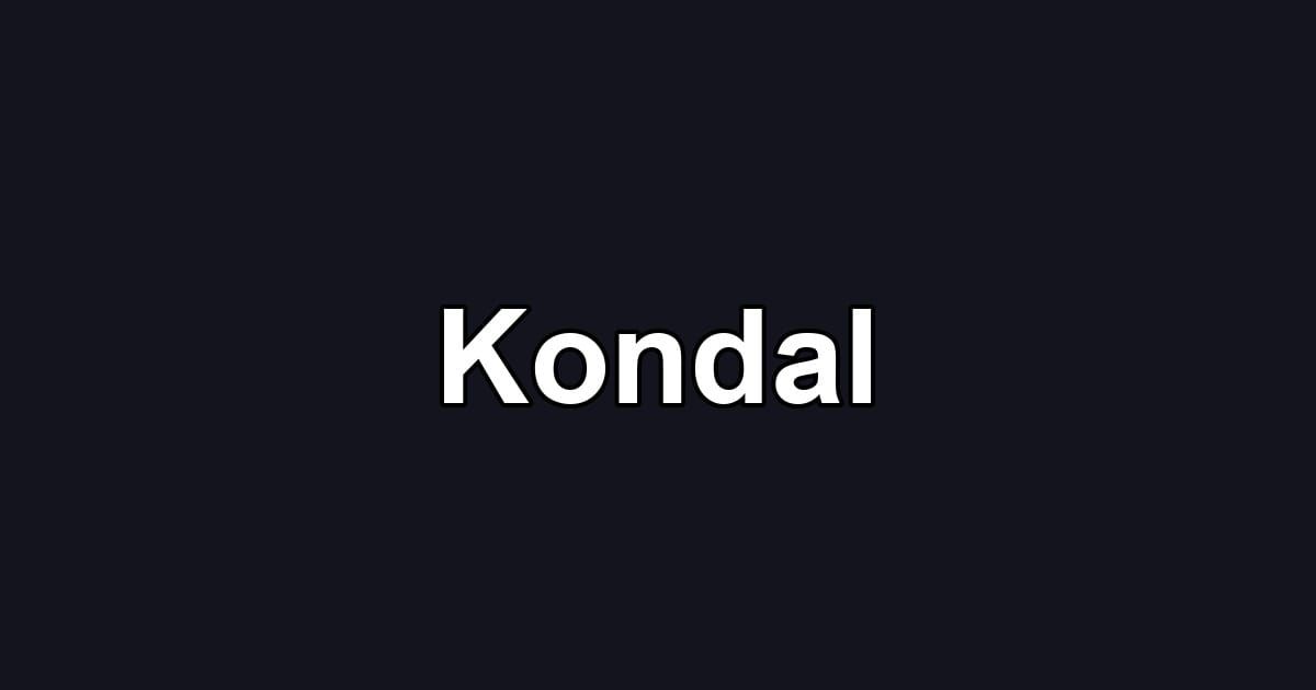 Kondal