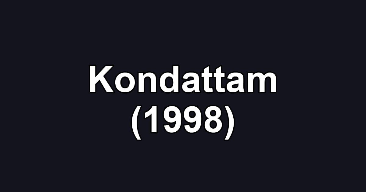 Kondattam (1998)