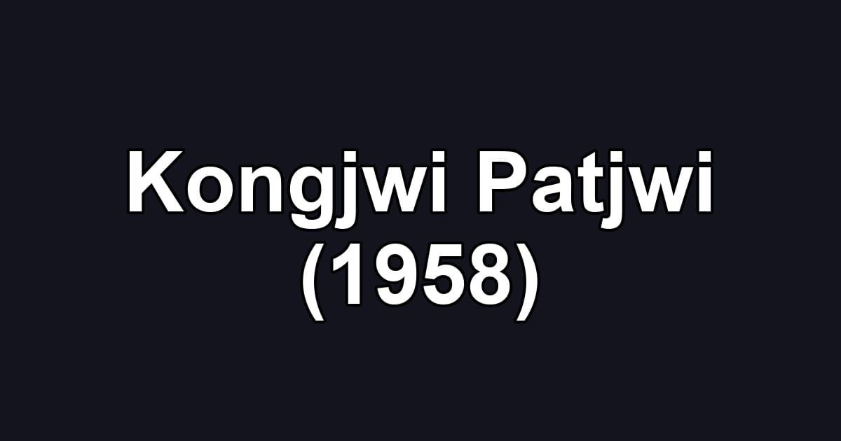 Kongjwi Patjwi (1958)