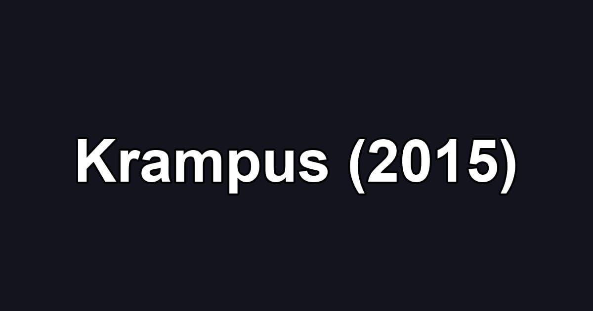 Krampus (2015)