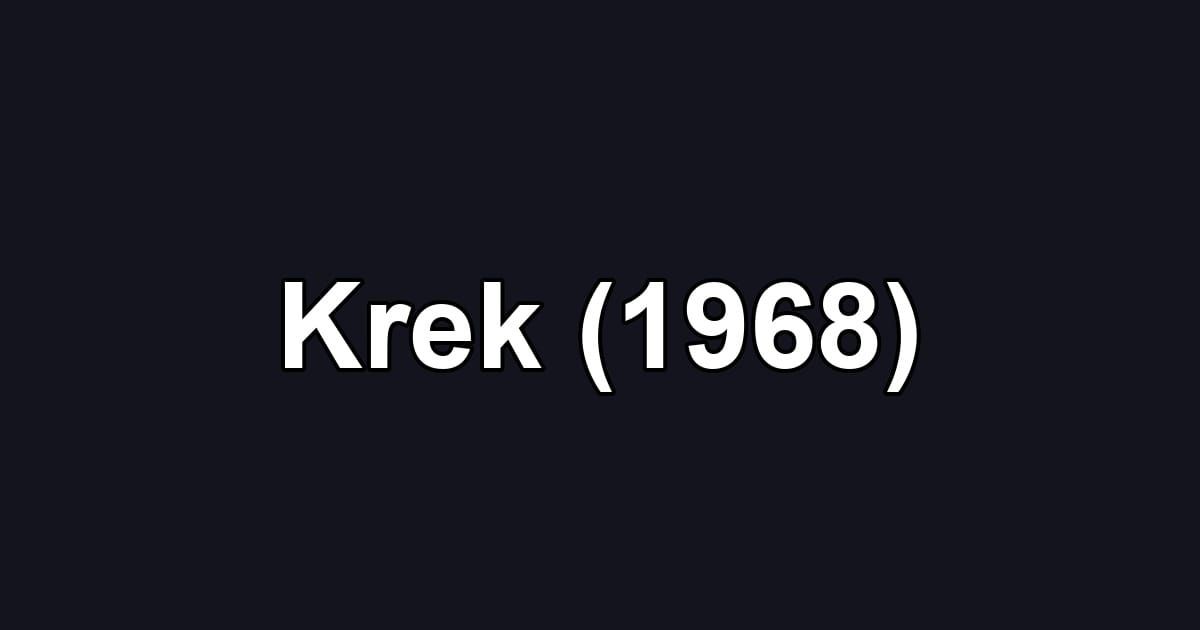 Krek (1968)