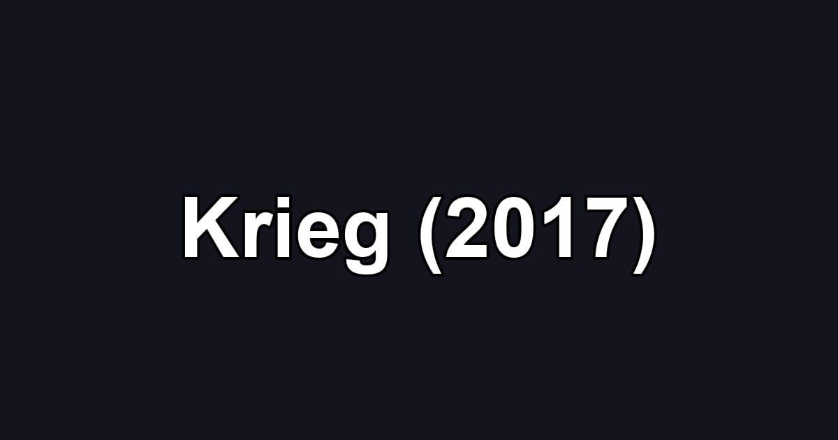 Krieg (2017)