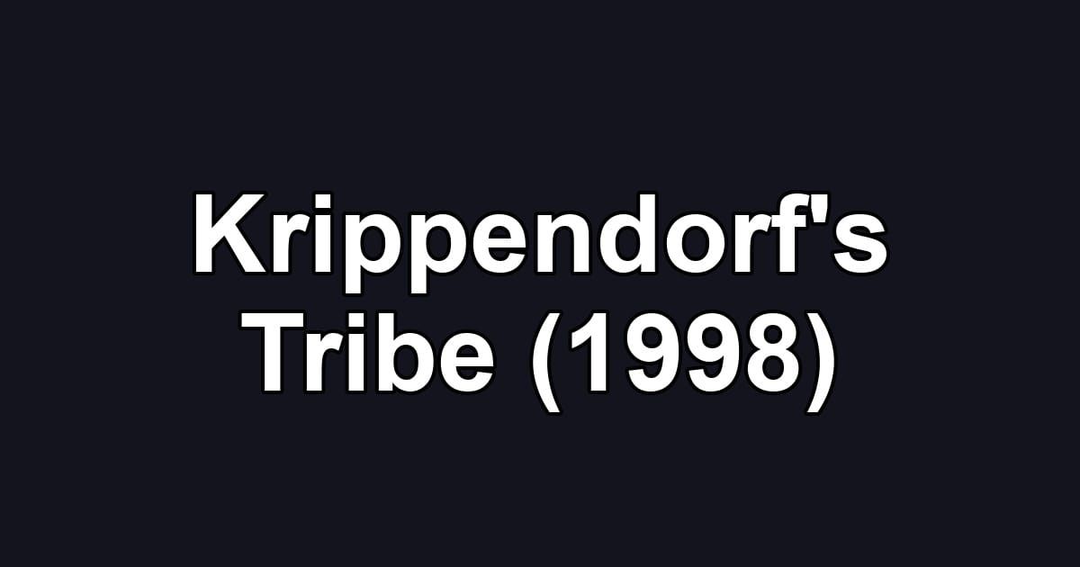 Krippendorf's Tribe (1998)