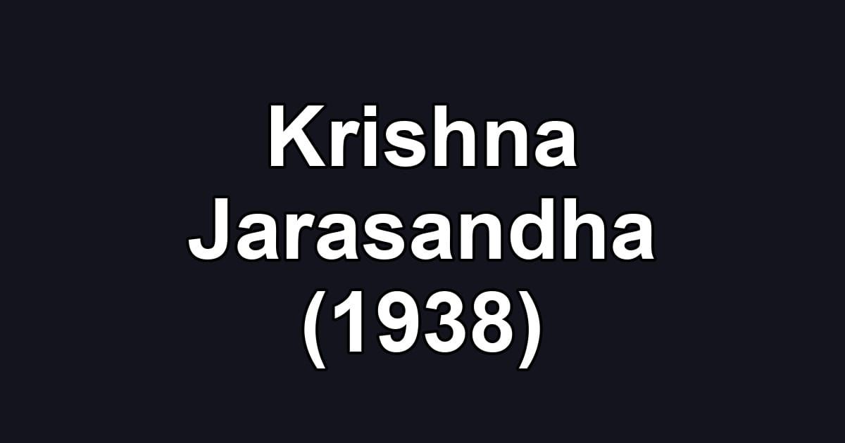 Krishna Jarasandha (1938)
