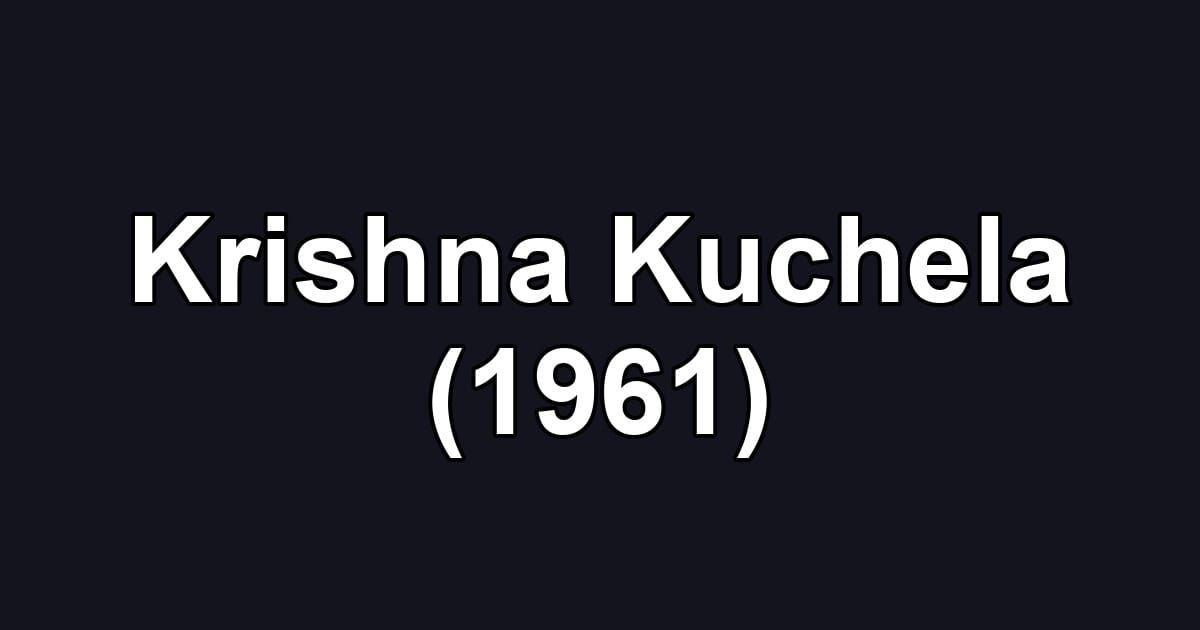 Krishna Kuchela (1961)
