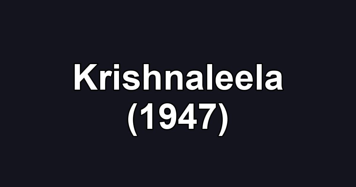 Krishnaleela (1947)