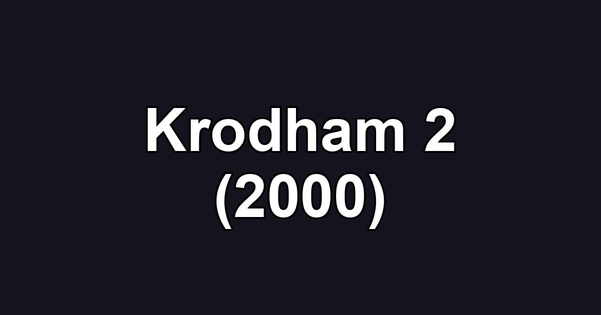 Krodham 2 (2000)