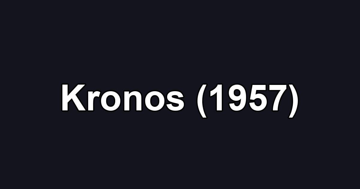 Kronos (1957)