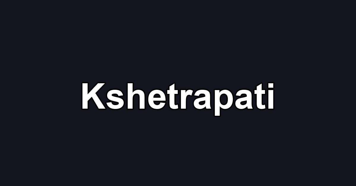 Kshetrapati
