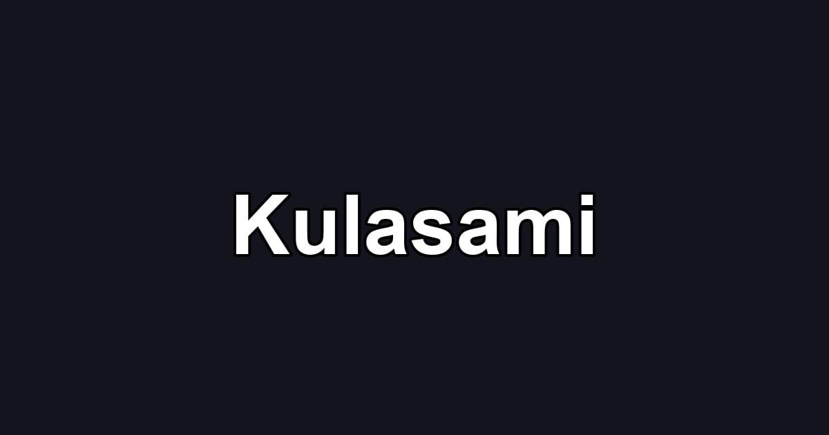 Kulasami