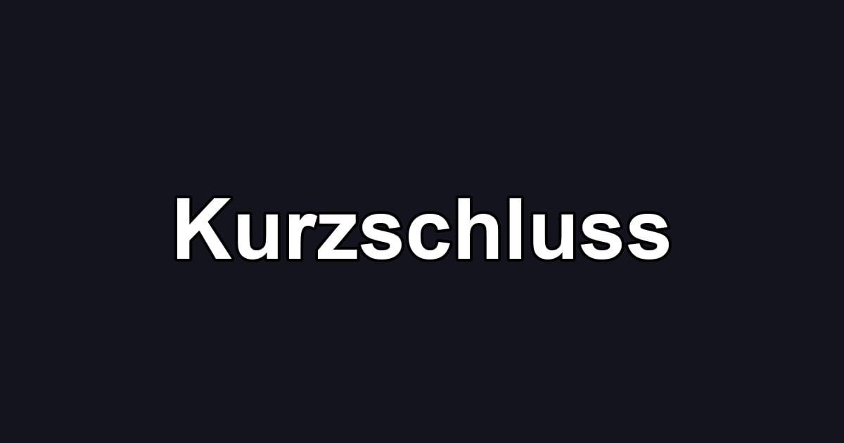 Kurzschluss