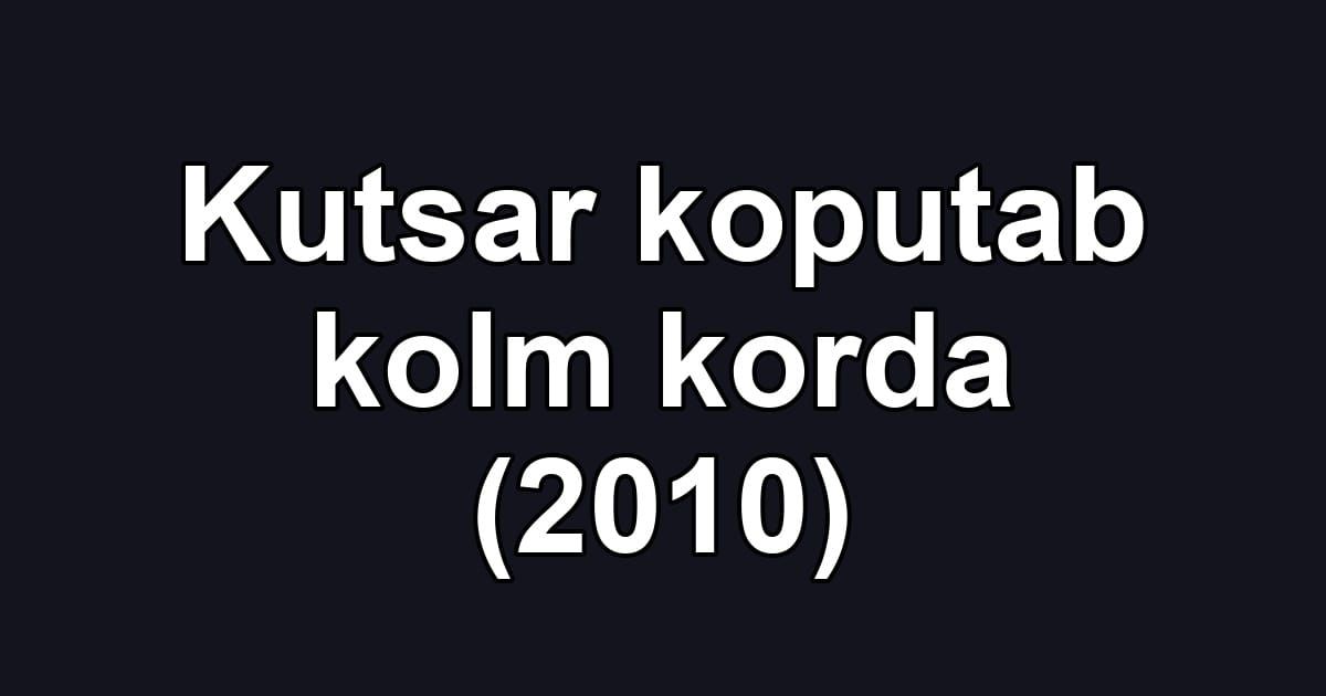 Kutsar koputab kolm korda (2010)