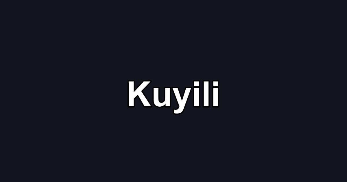 Kuyili