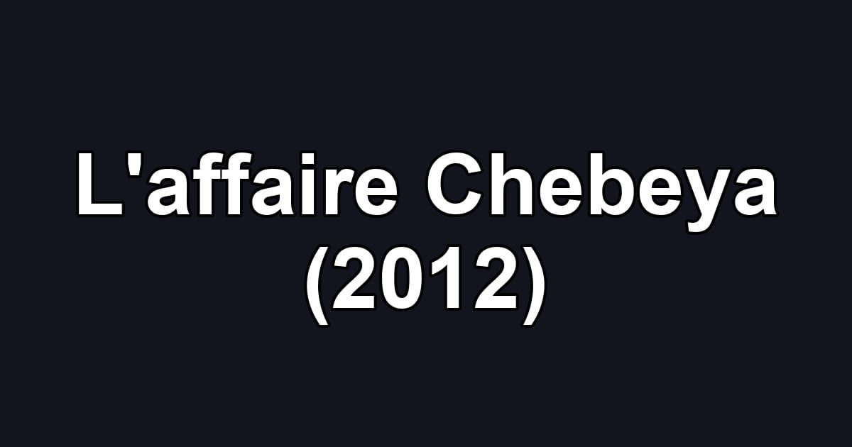 L'affaire Chebeya (2012)