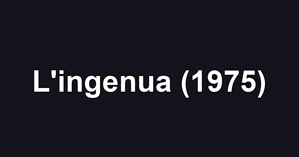 L'ingenua (1975)