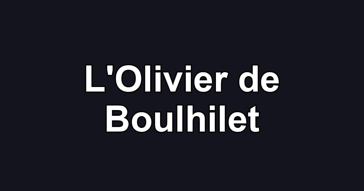 L'Olivier de Boulhilet